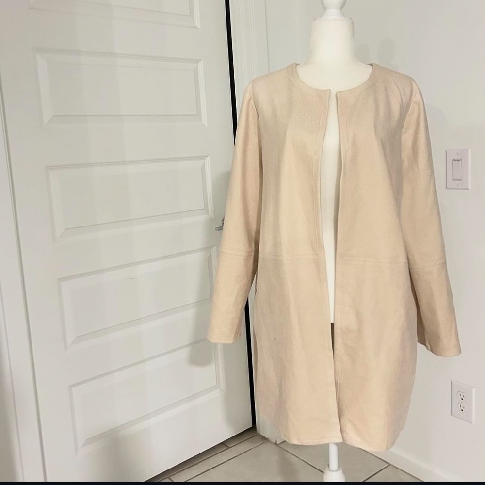 Chico’s Textured Cardi Coat